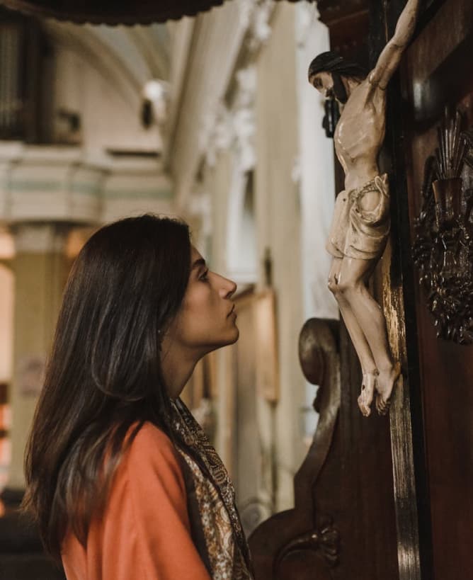 Illustration of taking the next step in faith